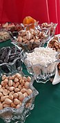 Various nuts, such as walnuts and pistachios, are eaten on Yalda Night.