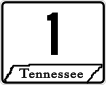 Tennessee state route marker