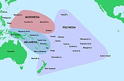 Location of ミクロネシア