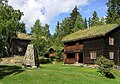 View of houses, Valdres Folkemuseum Nord-Aurdal, Valdres Folkemuseum