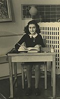アンネ・フランク（1940年撮影）