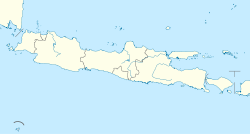 Sukabumi Regency is located in Java