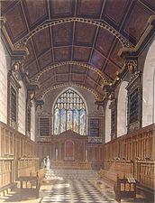 St Peter's College, Chapel, 1815