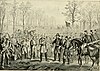Капітуляція генерала Роберта Лі та його армії генералу Уліссу С. Гранту в Аппоматтокс-Корт-Хаус, штат Вірджинія, 9 квітня 1865 р. Художник Елла Страттон (1902)