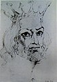 King John, Butlin #731 c 1819-20 248x170mm - F Bailey Vanderhoef Jr - Ojai California