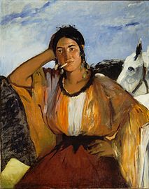 Édouard Manet, Gypsy with a Cigarette, before 1883[50]