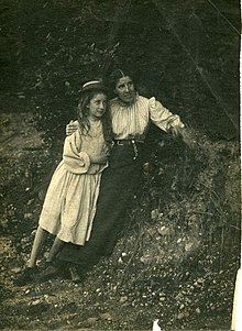 Charlotte Perkins Gilman and her daughter Katherine Beecher Stetson