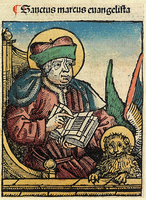 St Mark in the Nuremberg Chronicle