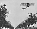 Image 28Alberto Santos-Dumont flying the Demoiselle over Paris (from History of aviation)
