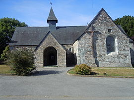 The church in Sainte-Brigitte