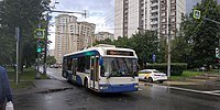 Тролейбус 70-го маршруту в Тушино (липень 2020 року)