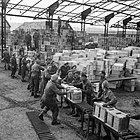 Ration boxes at Dieppe