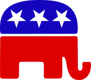 美国共和党政党标志
