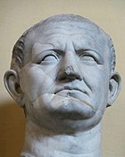 Restored original portrait of Vespasian. Vatican Museums, Rome