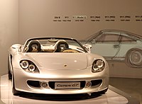 Porsche Carrera GT concept at Petersen Automotive Museum