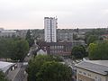 View of South Acton from Barwick House, showing Jerome Tower and Berrymede Junior School