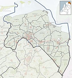 Uithuizen is located in Groningen (province)