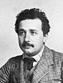 Image 18Albert Einstein (1879–1955), photographed here in around 1905 (from History of physics)