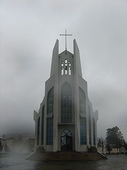 L'église catholique romaine du St-Esprit.