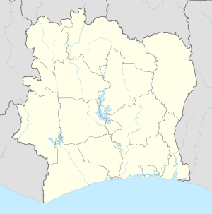 Bongouanou is located in Ivory Coast