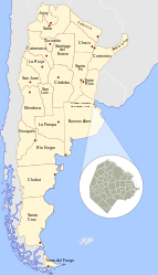 Buenos Aires – Mappa