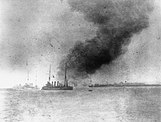 Explosion on HMS Bulwark