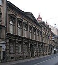 Pročelje zgrade Hrvatskog glazbenog zavoda koje je 1876. godine projektiralo i izvelo poduzeće Grahor i Klein.