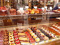 Typical French pâtisserie