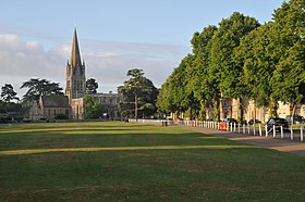 Witney, the largest settlement and administrative centre of the district.