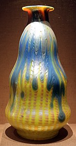 Vase by Johann Loetz Witwe (1900)