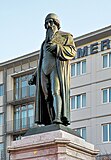 Бертель Торвальдсен. Майнцехь йолу Гутенберган памятник. 1837 шо