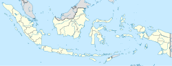 Palembang trên bản đồ Indonesia
