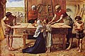 Christos în casa părinților săi 1850, Tate Gallery, Londra