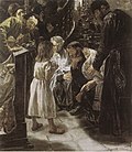 „Copilul Isus în Templu”, 1879