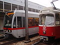 Vlaky linky U6 na stanici Spittelau
