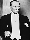 Mustafa Kemal Atatürk, a török függetlenségi háború hőse