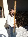 Fujara, instrument d'Eslovàquia.