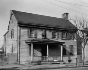 Stephen Girard House, HABS photo, 1937