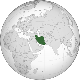 Розташування Ірану