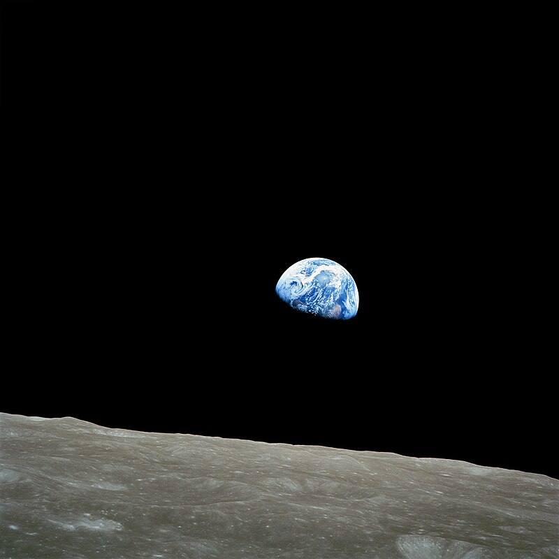 Earth seen from Moon