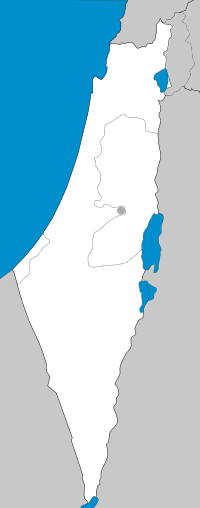 العمارة في فلسطين على خريطة فلسطين