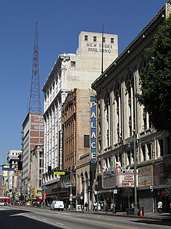 600 block, east side, with Palace Theatre