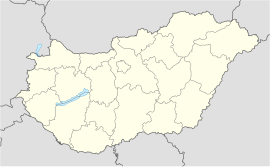 Pilis na mapi Hungary
