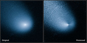 Comet Siding Spring ( Hubble ; 11 de marzo de 2014)