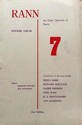Обложка Rann № 7 (зима 1949—1950)