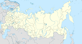 Кандалакша. Карта розташування: Росія