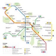 Схема на метрото