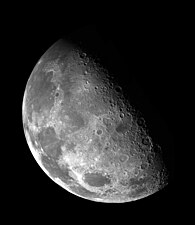 Galileo shot of the north pole of Earth's Moon