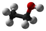 Етанолът (C2H5OH) е първичен алкохол