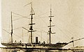 Паровий корвет з гвинтовим рушієм Канрін Мару[en], перший в Японії паровий військовий корабель з гвинтовим рушієм, 1857 рік